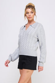 Cable Knit Pullover