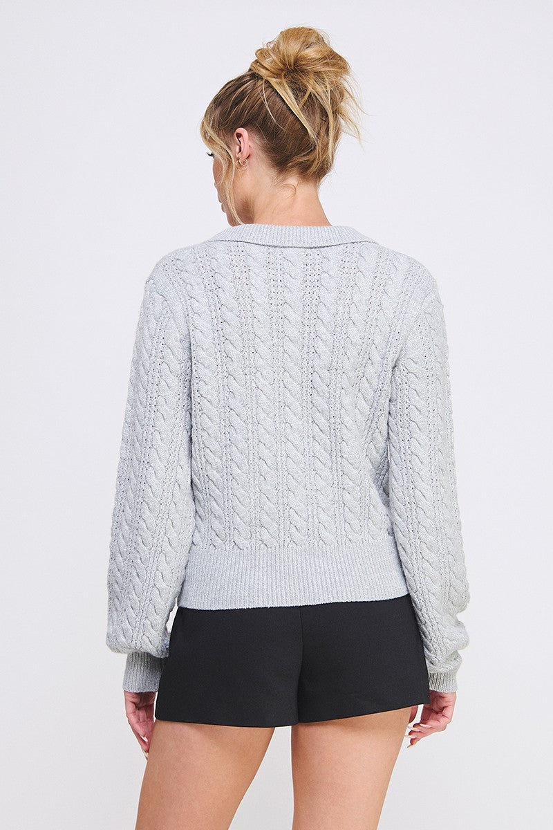 Cable Knit Pullover