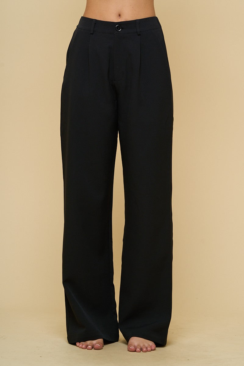 Essential Wide-Leg Trousers